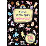 Jednorožci Svítící samolepky