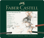 Faber-Castell Faber-Castell, 112976, Pitt Monochrome, sada uměleckých výtvarných potřeb, 21 ks