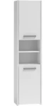 Topeshop Koupelnová skříňka regál S40 bílá / Koupelnová skříňka / 40 cm (S40 BIEL)