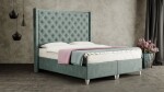 Materasso Kontinentální čalouněná postel VIENNA boxspring ROZMĚR: 2x (100x200) cm - boxspring