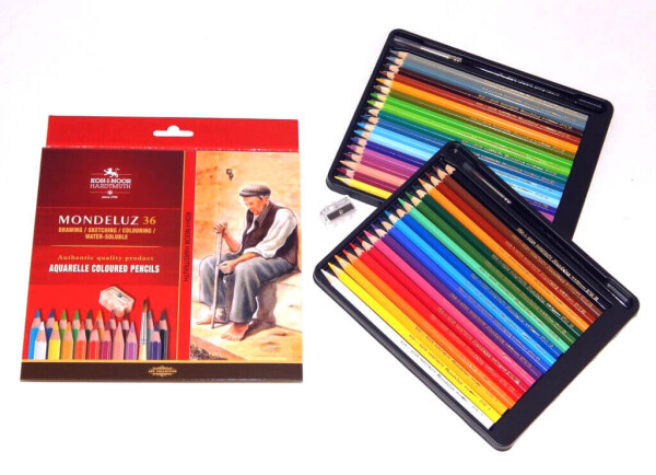 Koh-i-noor pastelky akvarelové MONDELUZ 36