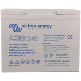 Victron Energy Deep Cycle BAT412550084 olověný akumulátor 12 V 60 Ah olověný se skelným rounem (š x v x h) 138 x 229 x 2