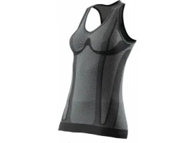 SIXS SMG dámské triko bez rukávů carbon černá vel. L/XL