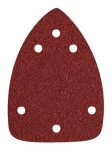 Extol Premium Brusné papíry delta / Brusný papír / 97x140 mm / P40 / 10 ks / 5 otvorů (EX245040)