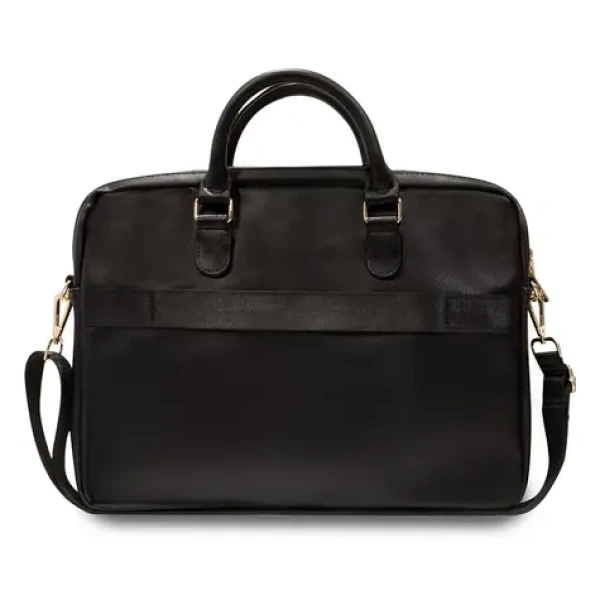 Guess PU Grained 4G Metal Logo Computer Bag 15/16" černá (57983117869)
