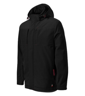 Vertex zimní softshellová bunda pánská černá 3XL