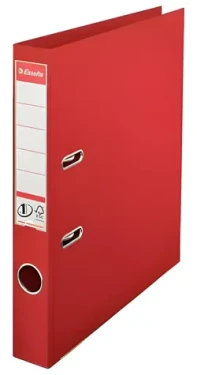 Esselte No.1 Power červená / Pákový pořadač / A4 / 50 mm / plast (811430)