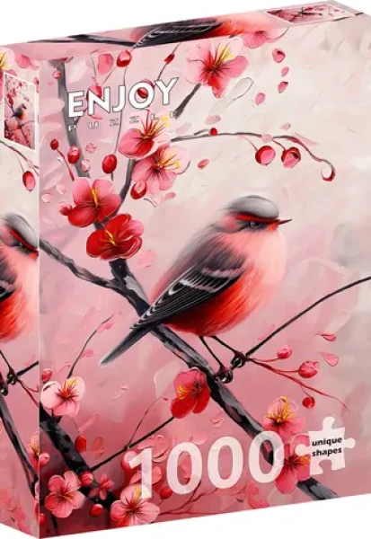 ENJOY Puzzle Rubínový pěvec