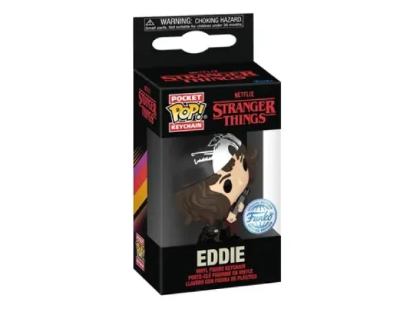 Funko POP! Klíčenka Eddie (Stranger Things)