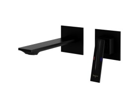 BESCO - Podomítková umyvadlová baterie ASPIRA černá BABUASCZ