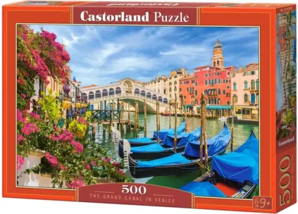 Castorland 54268 Puzzle Velký kanál v Benátkách