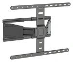 Equip 43"-90" černá / Nástěnný držák TV / naklápěcí a výklopný / VESA 600x400 / nosnost 50 kg (650344)