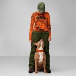 FJÄLLRÄVEN Värmland Wool LS M, Orange Multi Camo (vzorek) velikost: M