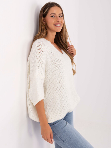 Jumper IT SW 7703.70 ecru jedna velikost