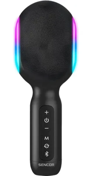 SENCOR SSS K1000 / Karaoke mikrofon s reproduktorem / Bluetooth 5.0 / 10W / LED / TWS (35059164)