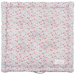 GREEN GATE Prošívaný podsedák Louisa White 50 × 50 cm, růžová barva, textil