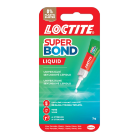 Henkel Loctite - sekundové lepidlo Super Bond, 3 g - 16ks