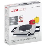 Clatronic EKP 3582 / jednoplotýnkový vařič / 1500 W / 180 mm / bílá (EKP 3582)