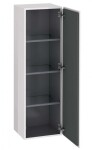 DURAVIT - L-Cube Skříňka vysoká 132x40x36 cm, pravá, lesklá bílá LC1178R2222