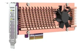 QNAP QM2-2P-344A / Rozšiřující karta pro disky SSD M.2 22110 2280 (QM2-2P-344A)