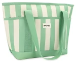 Spokey ACAPULCO zelené pruhy / Termotaška / 12 l (5905339448491)
