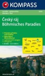 Český ráj, Böhmisches Paradies 1:50 000 turistická mapa KOMPASS 2086