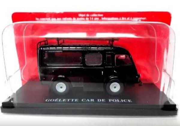 Renault Goelette 1400 Kg Car de Police 1962 Altaya 1:43