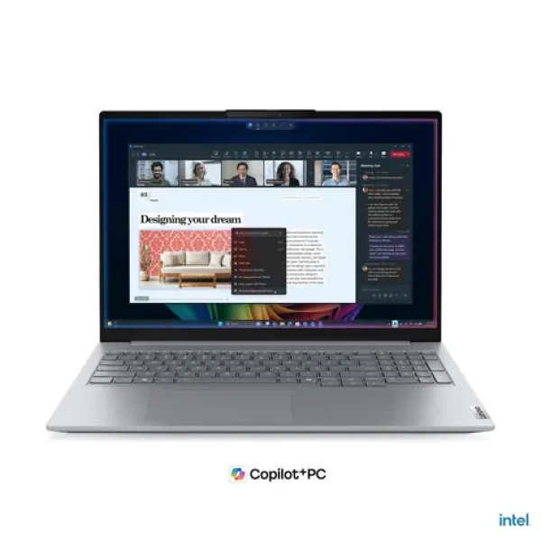 Lenovo ThinkBook 16 G9 IPL šedá / Notebook / 16" WUXGA / Intel Core Ultra 5 325 2.1GHz / 16GB / 512GB SSD / Intel Arc (21UR002KCK)