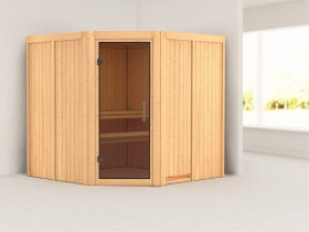 Domácí finská sauna (71360) Karibu Jarin, rozměry š. 196 × d. 196 cm