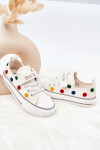 Children's Sneakers With Velcro BIG STAR JJ374053 White 35