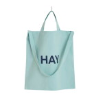 HAY Taška Tote Icy Blue 40 cm, modrá barva, textil