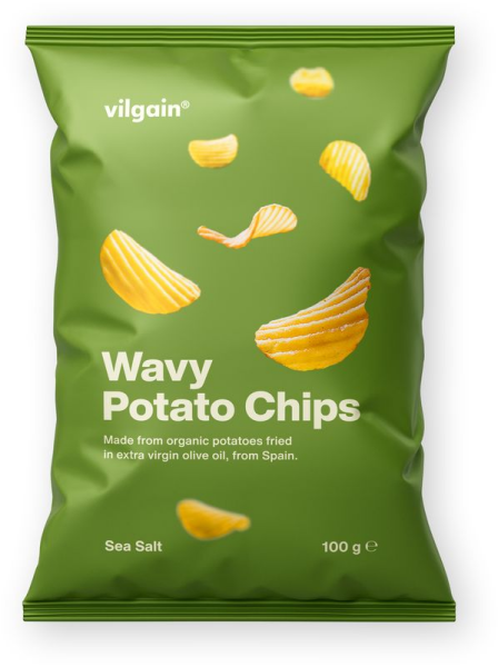 Vilgain Vroubky BIO – mořská sůl 100 g