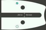 Vodící lišta OREGON 1,5-3/8" 45 cm 188SFHD009