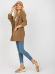 Dámský kardigan 3002.98P tmavě hnědý - FPrice one size