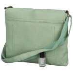 Trendy dámská koženková crossbody kabelka Joselyna new, zelená