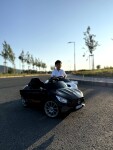 Mamido Elektrické autíčko Cabrio Fast Wing černé