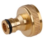 Šroubení mosazné, sys. 1/2", závit vnitřní 1", ROSA