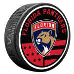 Mustang Puk Florida Panthers NHL American Flag Pat Puck