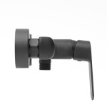 Sprchová baterie SAT Feel bez sprchového setu 150 mm černá matná SATBSFEEL268C SATBSFEEL268C