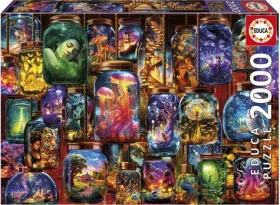 EDUCA Puzzle Sny ve sklenici