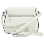Módní dámská crossbody kabelka Delami Little Charm, bílá