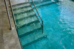 Keramická bazénová dlažba MISTERY Blue Stone 48,8x97,9x1 cm hladká/protiskluz, cena za 1m2 Povrch: