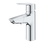 GROHE - QuickFix Start Umyvadlová baterie s výsuvnou koncovkou a výpustí Push-Open, chrom 24205003