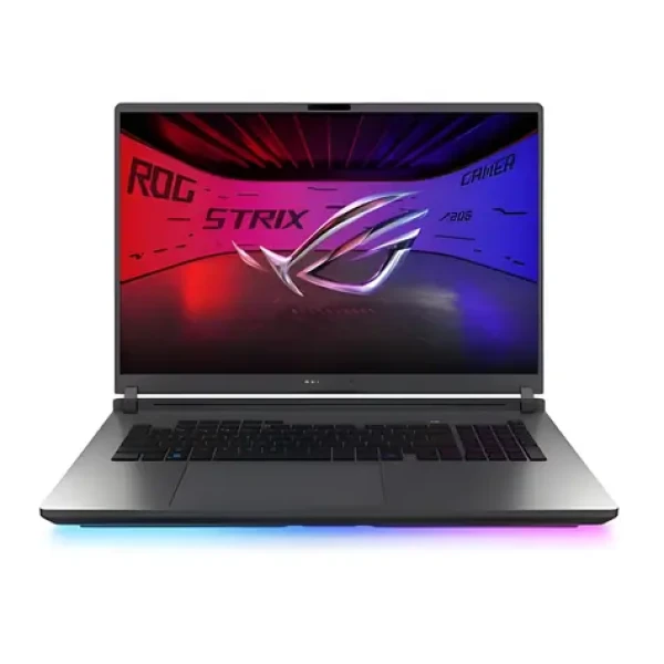 ASUS ROG Strix G18 šedá / Notebook / 18" WQXGA / Intel Core Ultra 9 275HX / 32GB / 1TB SSD / RTX 5060 8GB / W11H (G815LM-NEBULA008W)