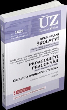 ÚZ 1652 Regionální školství, Pedagogičtí pracovníci