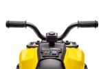 Mamido Dětská elektrická čtyřkolka GTS1155 žlutá