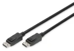 Digitus DisplayPort kabel DP/M-DP/M černá / Video kabel / 2 m / se zámkem / UHD 8K / DP 1.3/1.4 (AK-340106-020-S)