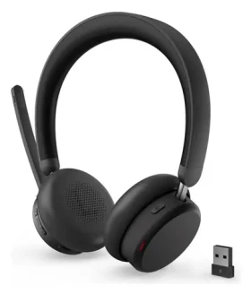 Lenovo Dual-Mode Wireless ANC Headset 6550 černá / Bezdrátová sluchátka / USB-A dongle / BT 5.3 / ANC (4XD1S19777)