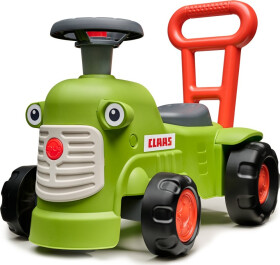 Odstrkovadlo – traktor Claas světle zelený s volantem - Alltoys Falk