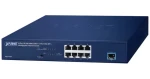 Planet switch 8x 1Gb/2,5Gb + SFP+ 10Gb / Switch / VLAN / bez ventilátoru (MGS-910X)